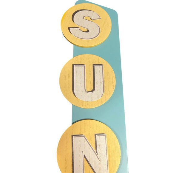 Mid Century Modern Sun Motel Wall Decor Sign MCM Retro Target Bullseye 2024 NEW‎ - Picture 2 of 4